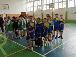1. miesto VEĽKONOČNÝ FLORBALOVÝ TURNAJ pre žiakov 1. stupňa ZŠ